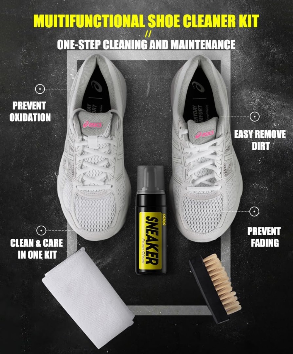 طقم تنظيف الأحذية الرياضية، من - مراجعة Shoe Cleaner وسعره